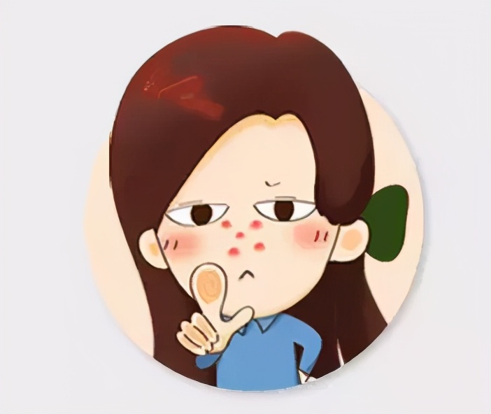 鼻子長痘痘